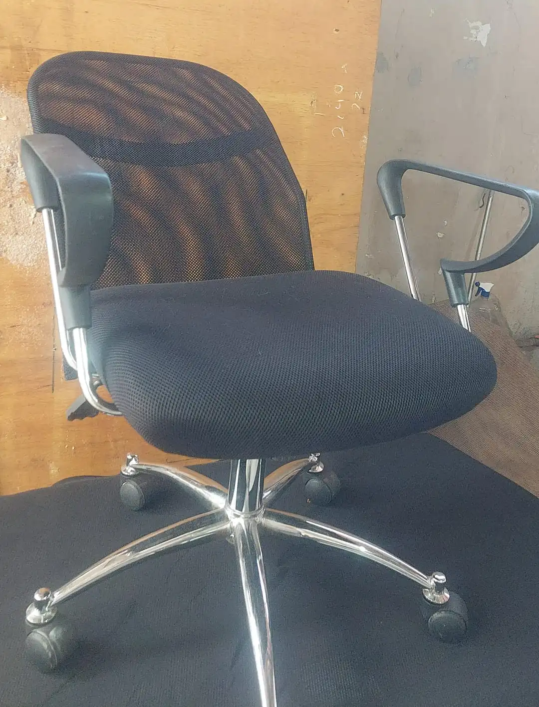 Cadeira depois da reforma