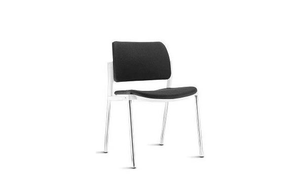 Kyos com estrutura cromada / cadeiras polipropileno POL-019