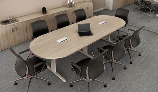 Mesa de reunião Oval, 04,06,08,12 lugares [MESR07]